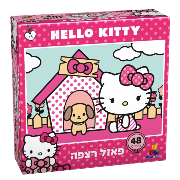 תמונה של פאזל רצפה הלו קיטי 48 חלקים