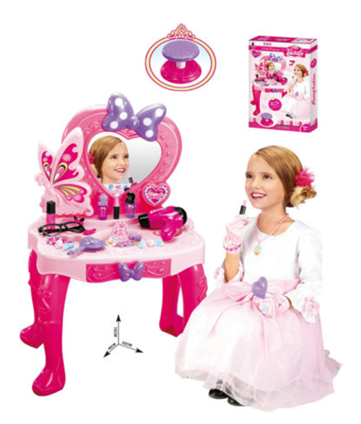 תמונה של שולחן טיפוח פפיון מפואר