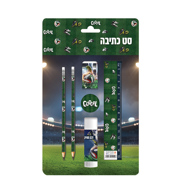 תמונה של סט כתיבה דגם כדורגל