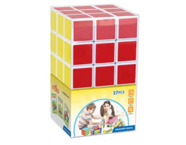 תמונה של קוביות מגנטים גדולות 27 חלקים